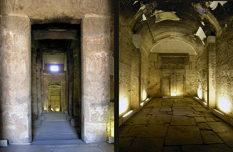 seti i temple at abydos. Shrines in the Temple of Seti