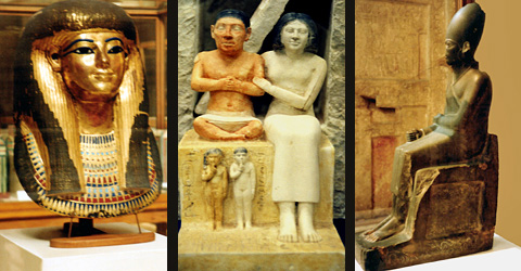 Objects in the Egyptian Museum
